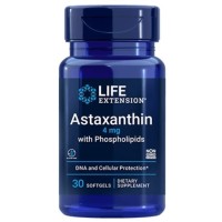 Astaxanthin with Phospholipids 4 mg, 30 softgels Life Extension
