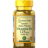 Vitamina D3 5.000 IU 100s PURITAN