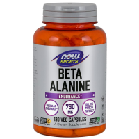 Beta Alanine 750mg 120 caps NOW Foods