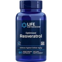 Optimized Resveratrol 60 vegetarian capsules LIFE Extension