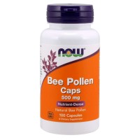 Bee Pollen 500 mg 100 Capsules Now foods