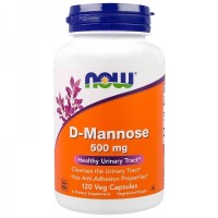 D mannose 500mg 120cp NOW Foods