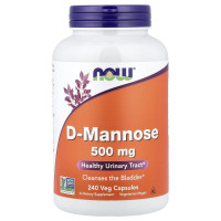 D-Mannose, 500 mg, 240 Veg Capsules Now
