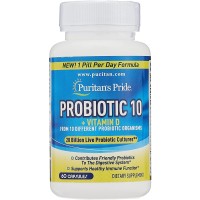 Probiotic 10 com Vit D 60s PURITAN