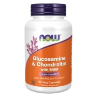 Glucosamine & Chondroitin with MSM 90Veg Capsules Nowfoods