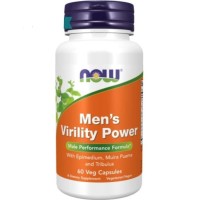 Men's Virility Power 60vcaps NOW Foods