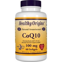 Coq10 100mg 60 caps HEALTHY Origins