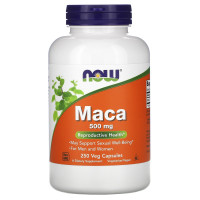 Maca, 500 mg, 250 Veg Capsules Now