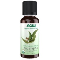 ORGANIC EUCALYPTUS OIL   1oz NOW Foods