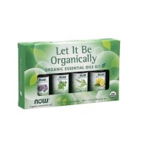 Let it be Organically Organic oil Kit NOW Foods