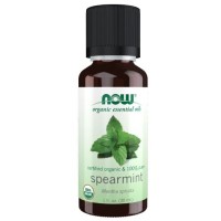 ORGANIC SPEARMINT OIL  1oz NOW Foods