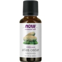 ATLAS CEDAR OIL  PURE  1 OZ NOW Foods