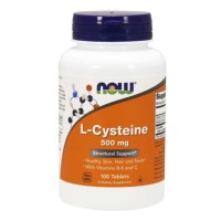 L-Cysteine 500mg 100 tbs NOW Foods