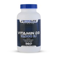 Vitamina D3 10.000 360s PLV - ProLine Vitamins