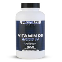 Vitamina D3 5.000 360 veg caps PLV Proline Vitamins