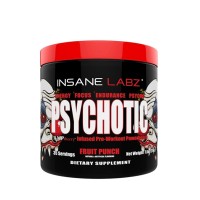 Pré-treino Psychotic RED 216g (35 doses) - Insane Labz